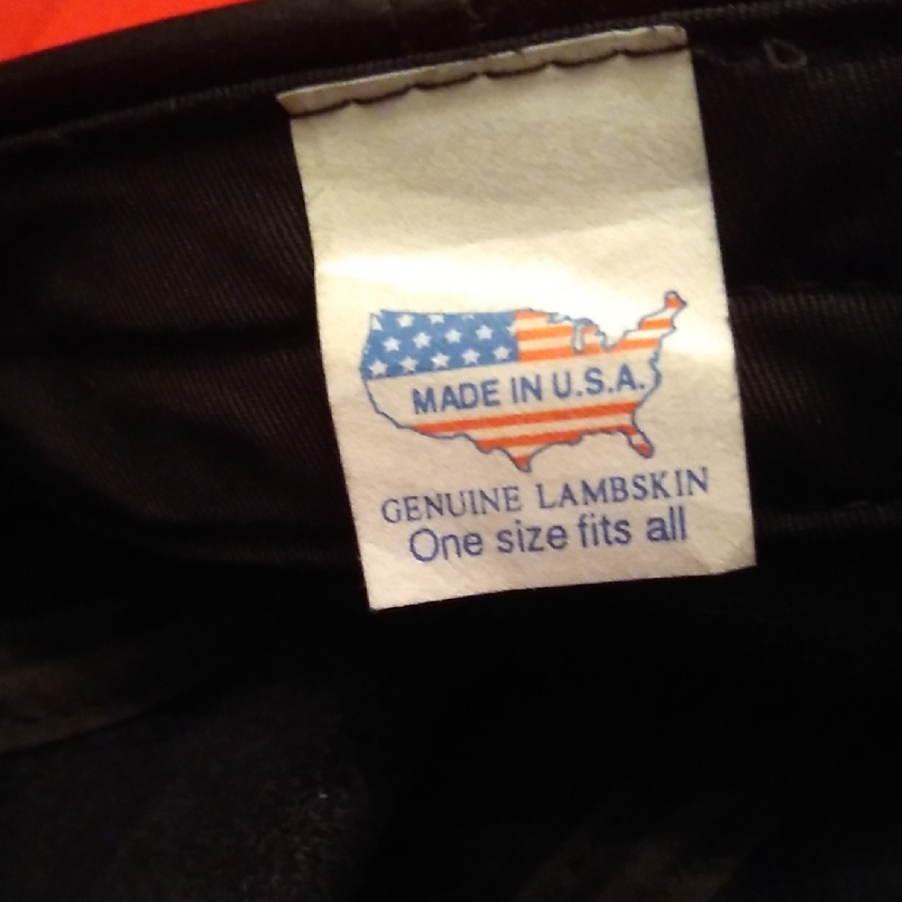 Black Leather Baseball Cap, #41 - Picture 6 of 9